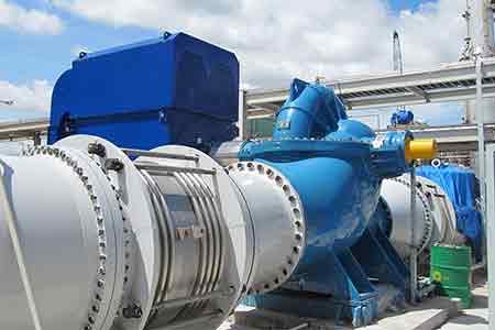 KPS系列单级双吸leyucom乐鱼官网在越南金瓯化肥项目使用现场