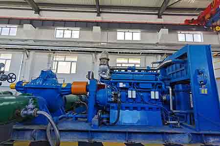 KPS系列单级双吸leyucom乐鱼官网在鄂尔多斯电力冶金集团氯碱化工分公司使用现场