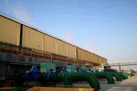 KPS系列单级双吸leyucom乐鱼官网在河南心连心化学工业集团股份有限公司使用现场