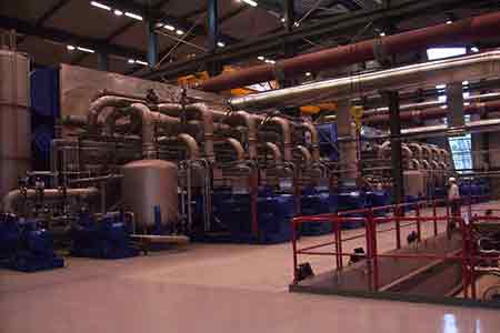 肯富来液环泵机组在冰岛地热发电厂使用现场