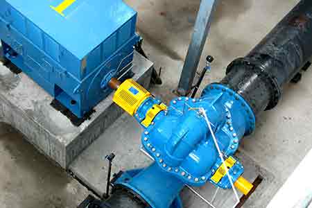 KPS系列单级双吸leyucom乐鱼官网在珠海自来水公司使用现场