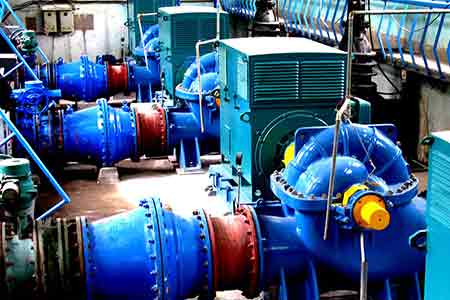 KPS系列单级双吸leyucom乐鱼官网在景德镇自来水使用现场