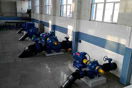 KPS系列单级双吸leyucom乐鱼官网在沈阳自来水公司砂山泵站使用现场