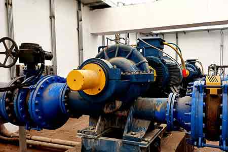 KPS系列单级双吸leyucom乐鱼官网在贺州信都供水项目使用现场