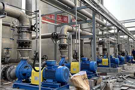 KCC系列化工leyucom乐鱼官网在广西金桂二期污水处理使用现场