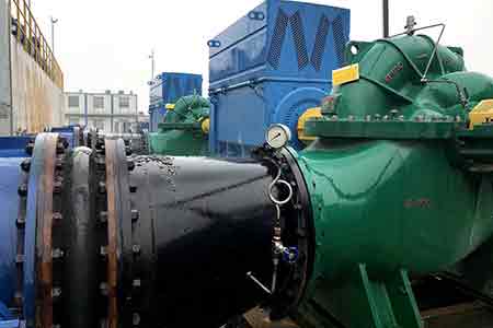 KPS系列单级双吸leyucom乐鱼官网在泰盛（江西）生活用品有限公司使用现场