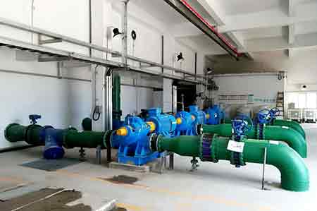 KPS系列单级双吸leyucom乐鱼官网在赤峰广钢使用现场