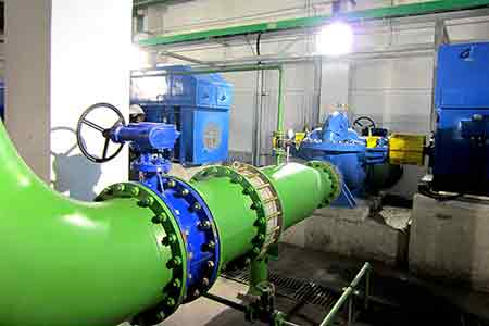 KPS系列单级双吸leyucom乐鱼官网在林德工程（杭州）有限公司太钢比西欧气体项目使用现场