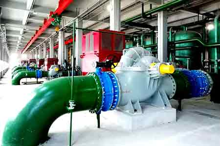 KPS系列单级双吸leyucom乐鱼官网在东北制药使用现场